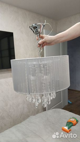 Люстра потолочная подвесная бу