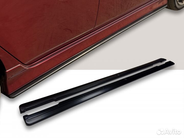 Боковые сплиттеры для Nissan Leaf AZE0 09-17 