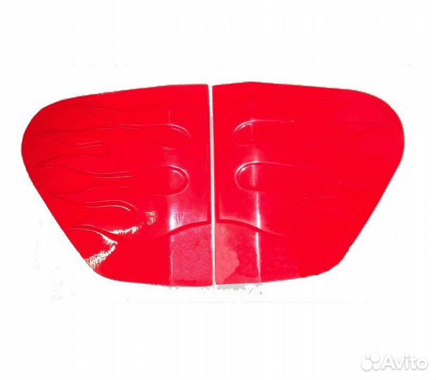 Тюнинг Иж мото накладка на дуги безопасности (пара