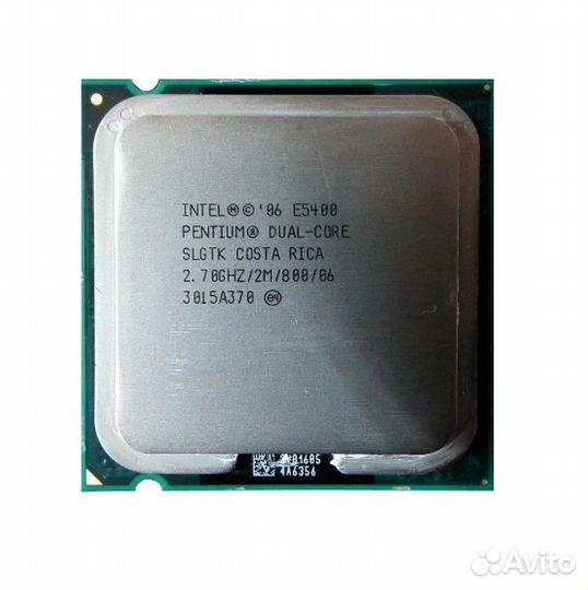 Б/у Pentium Dual-Core E5400 2,7/2/800 slgtk