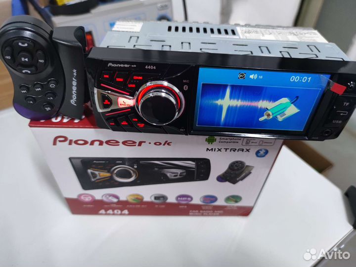 Магнитола Pioneer.ok 4404, мультимедийная