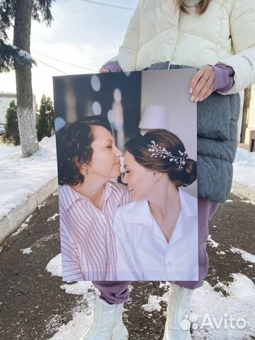 Портрет по фото, печать на холсте