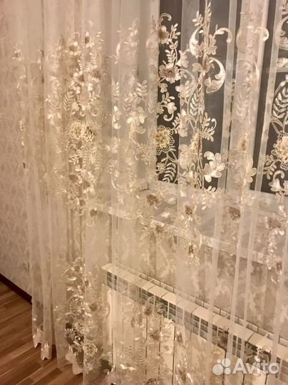 Тюль новая