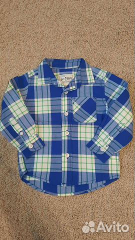 Рубашка для мальчика 12-24мес
