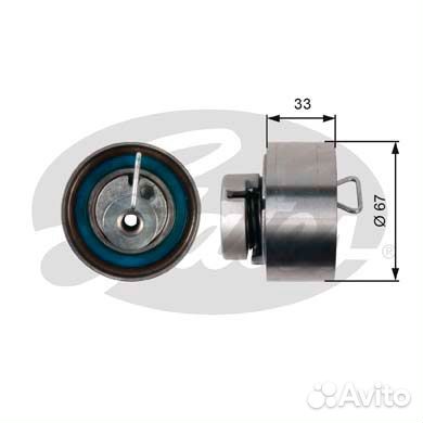 Натяжной ролик привода грм powergrip