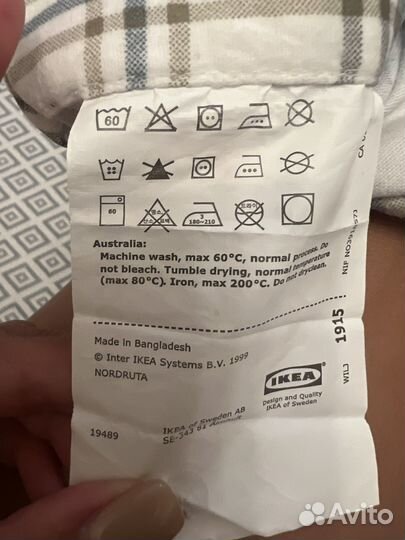 Постельное белье IKEA бу