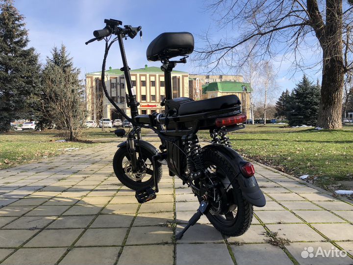 Мини Электро велосипед складной 350w