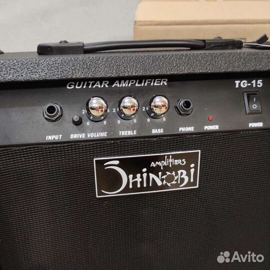 Комбоусилитель новый Shinobi 15 Ватт