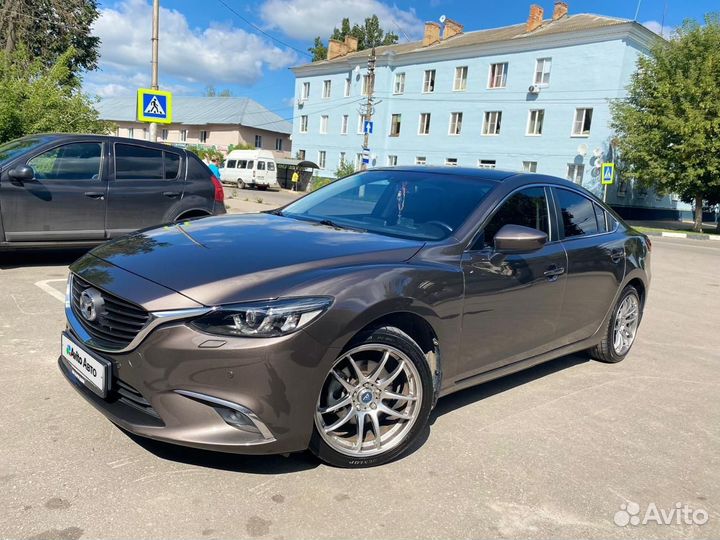 Mazda 6 2.5 AT, 2016, 170 000 км