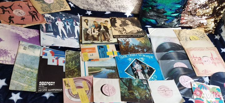 Виниловые пластинки со времён СССР