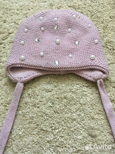 Шапочки для девочки разные