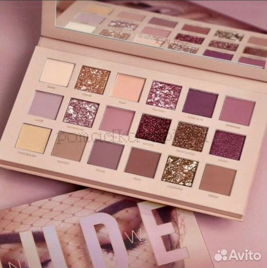 Тени для век Huda Beauty Nude Palette(2)