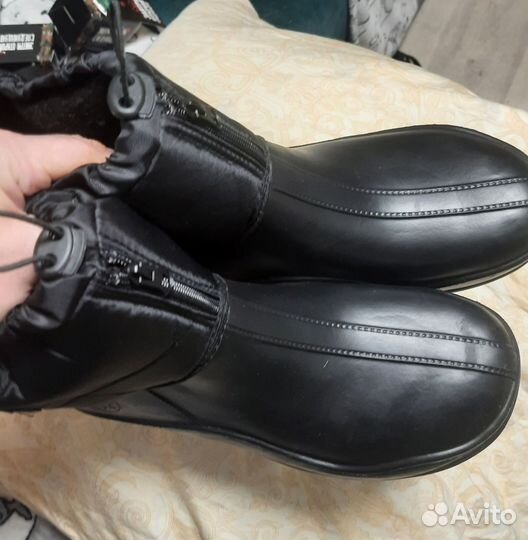 Новые мужские резиновые пенка сапоги 44 размер