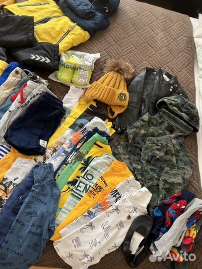 Детские вещи пакетом на мальчика 104