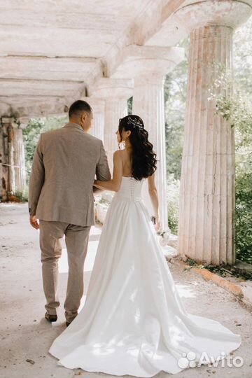 Свадебное платье со шлейфом Olga Sposa