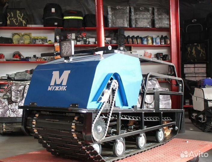 Мотобуксировщик Мужик М500 Мини 11 л.с