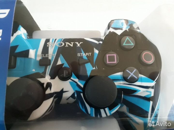 PS3 контроллеры с рисунками, копии оригинала,новые