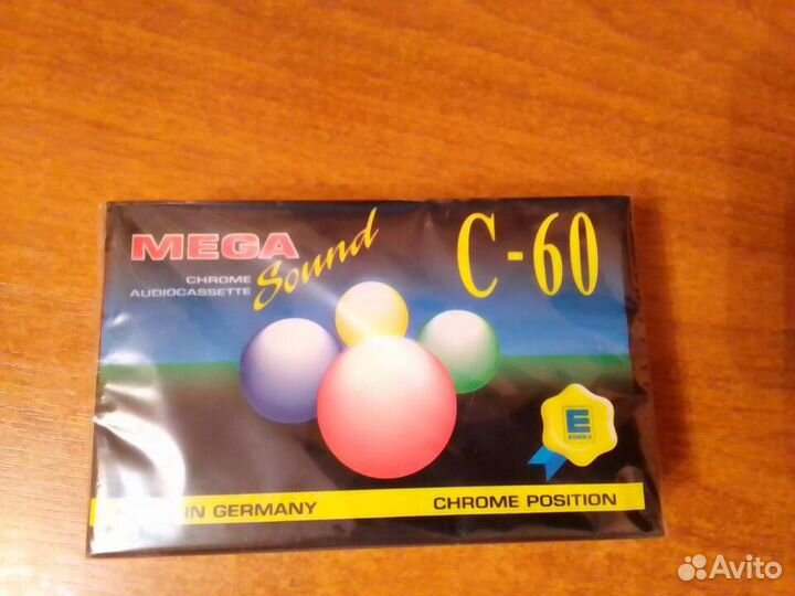Аудиокассеты новые запечатанные