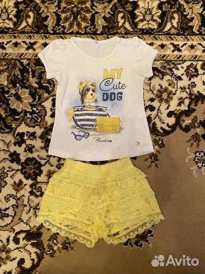 Детские вещи пакетом для девочек 80