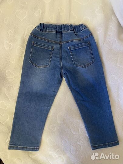 Джинсы для девочки 86 92