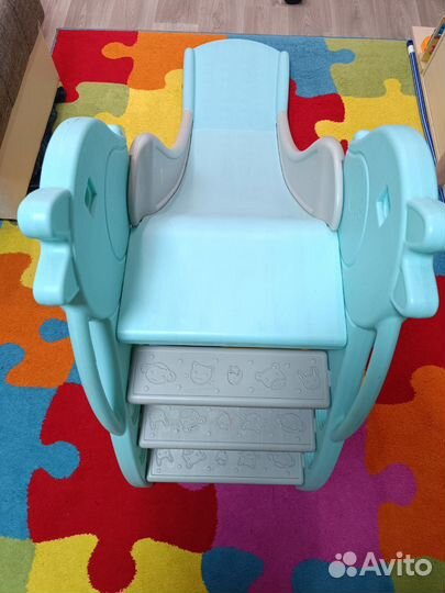 Горка детская пластиковая