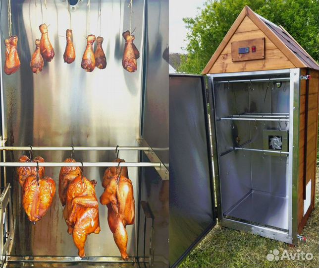 Коптильня горячего и холодного копчения