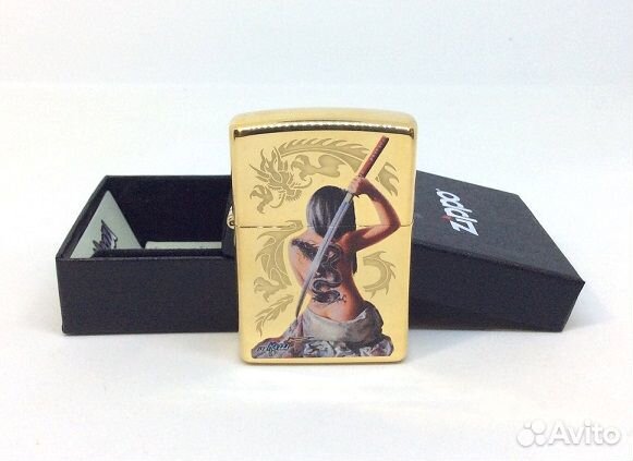 Зажигалка Zippo Mazzi Katana Girl 29668