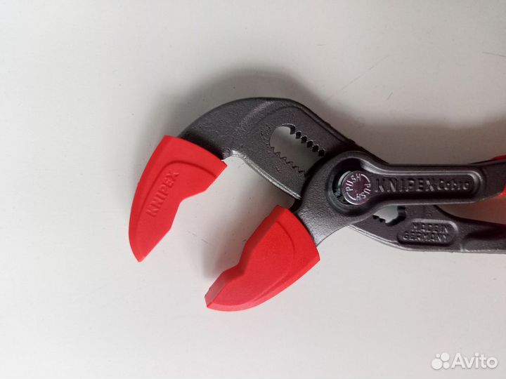 Комплект Knipex клещи кобра 180мм и губки защитные