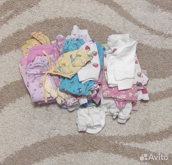 Вещи пакетом для девочки