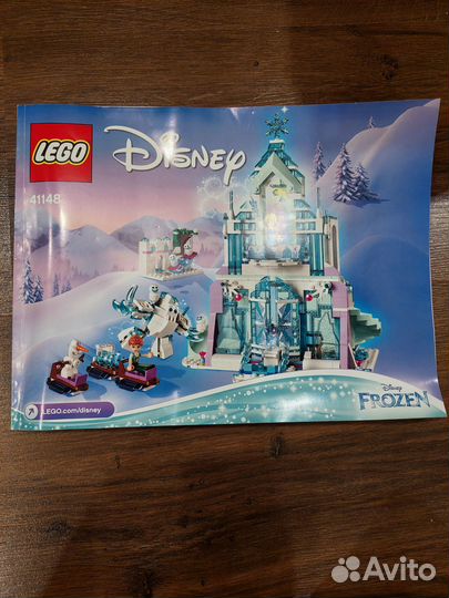 Lego disney frozen замок