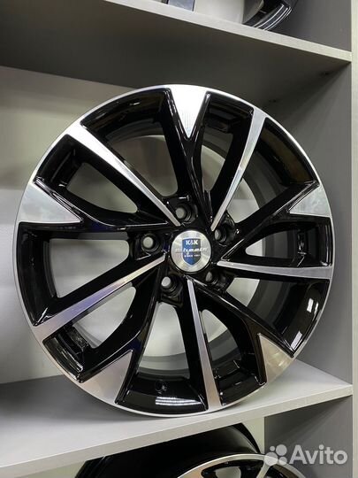 K&K 7x17/5x108 ET35 D67,1 Роквуд (кс900) Алмаз чер