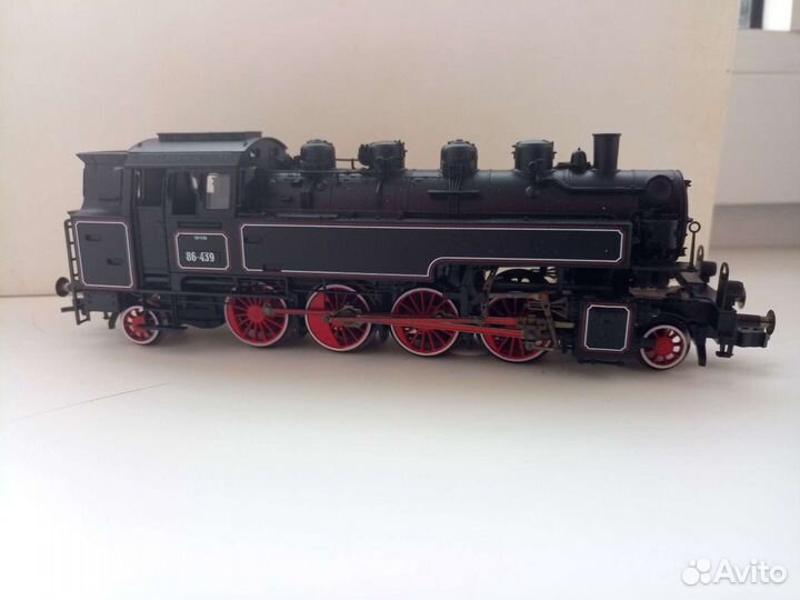 Железная дорога сжд СССР паровоз 1:87