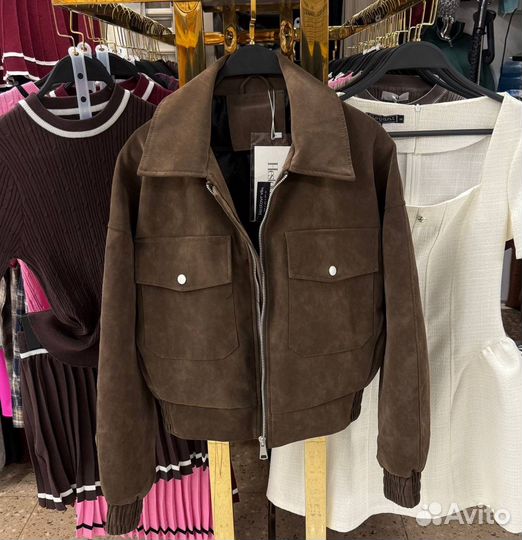 Бомбер женский