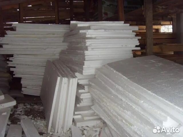 Пенопласт бу 50мм листы 2.5м