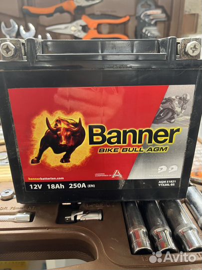 Аккумулятор Banner 12v 18ah 250a