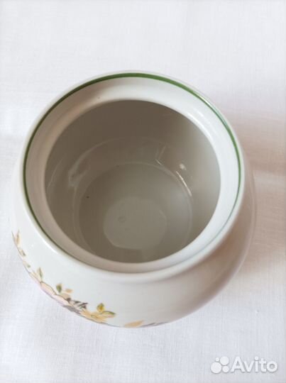 Набор кофейный на 2 персоны, сахарница. Дулёво