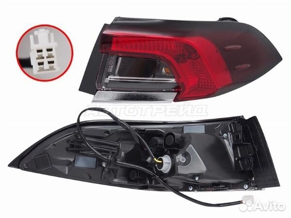 Фонарь задний