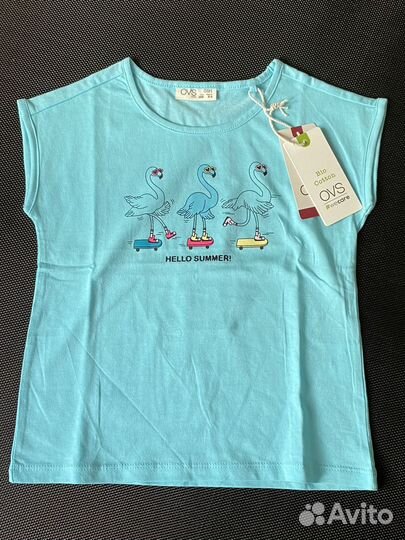 Футболки для девочки 104р