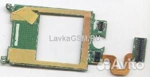 Шлейф Samsung E560 (с компонентами)