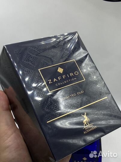 Мужской парфюм Zaffiro Crafted oud