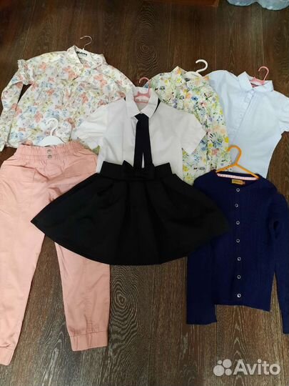 Одежда для девочки 6-8 лет