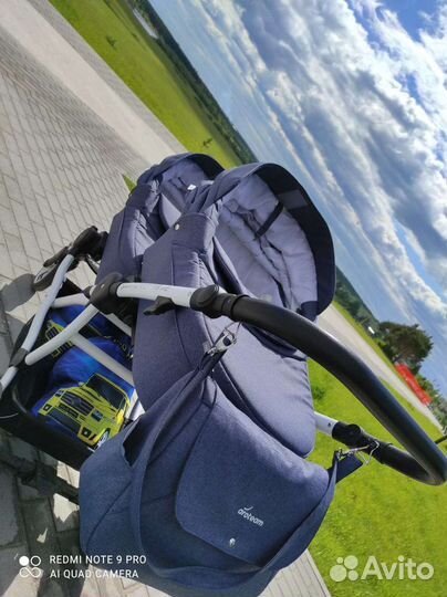 Коляска для двойни 2 в 1