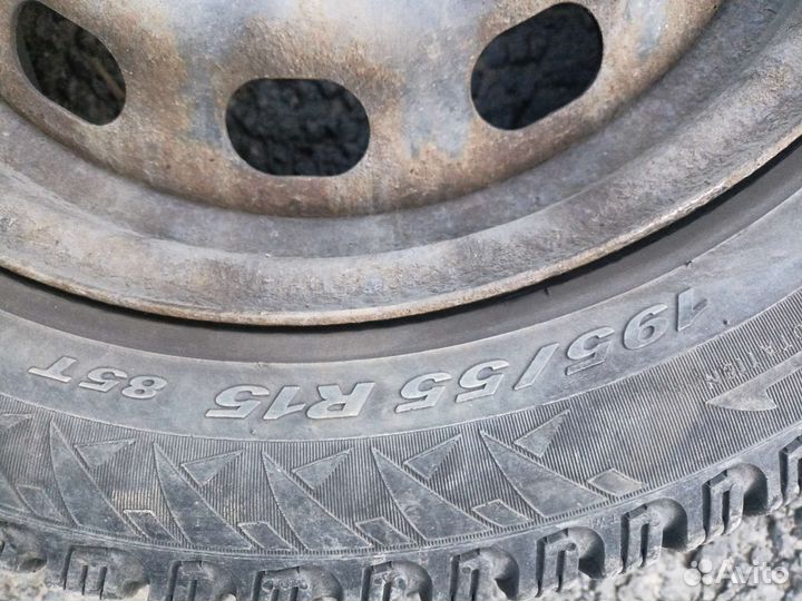 Колеса в сборе ford fiesta mk6 зима