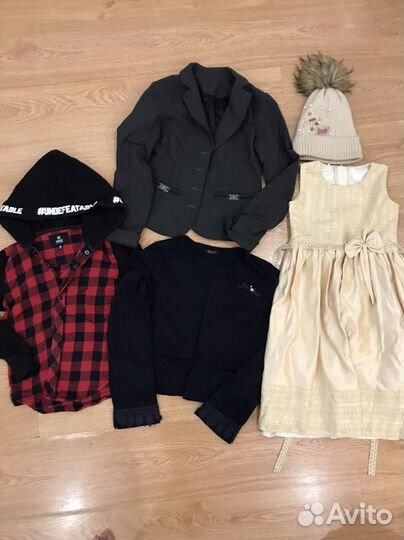 Вещи пакетом на девочку 7 лет