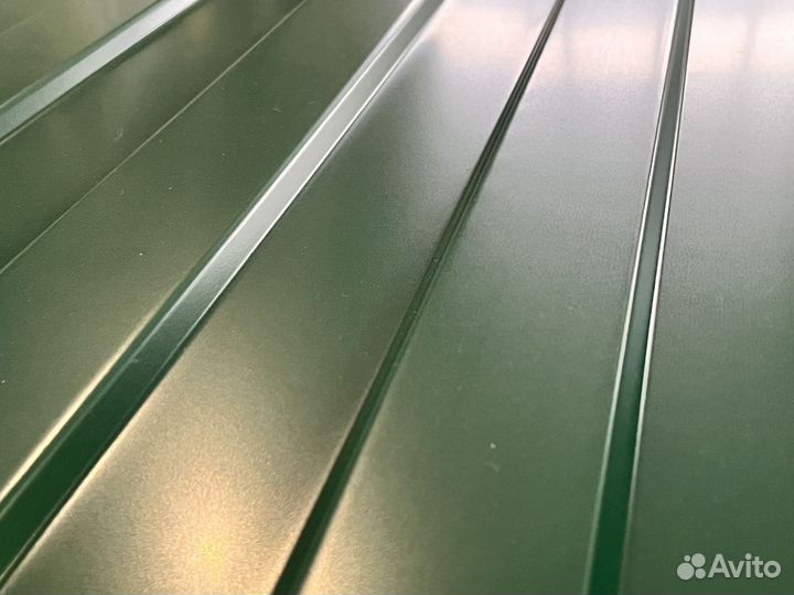 Профнастил зеленый