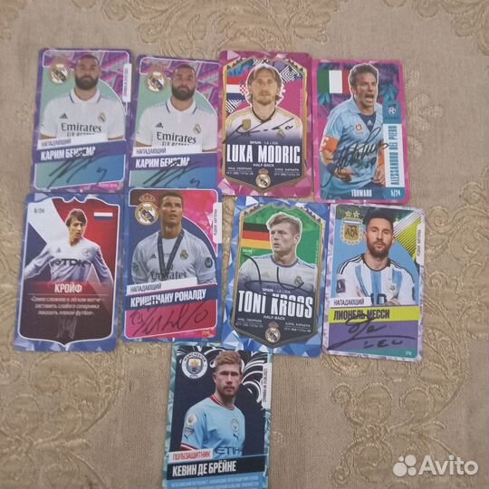 Карты с подписью