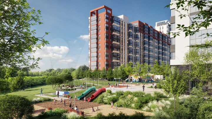 2-к. квартира, 45,5 м², 12/17 эт.