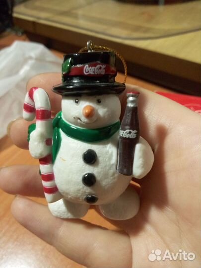 Елочные игрушки Coca cola