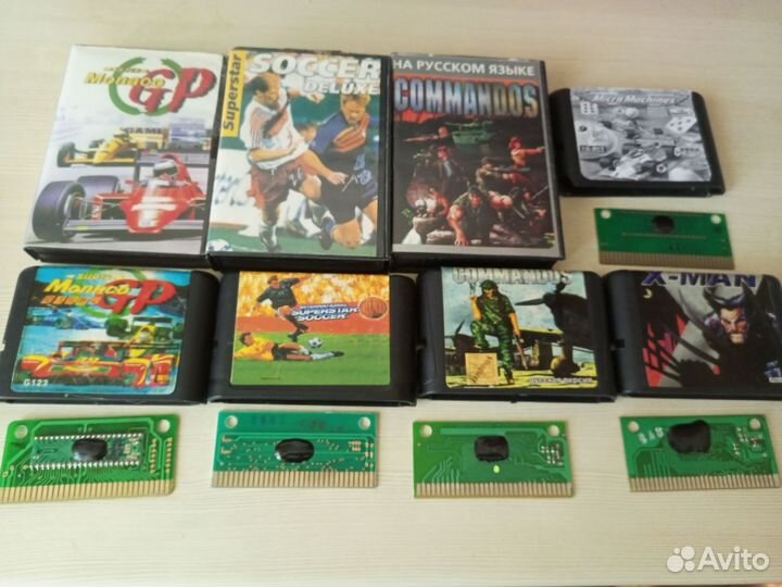 Картриджи Sega