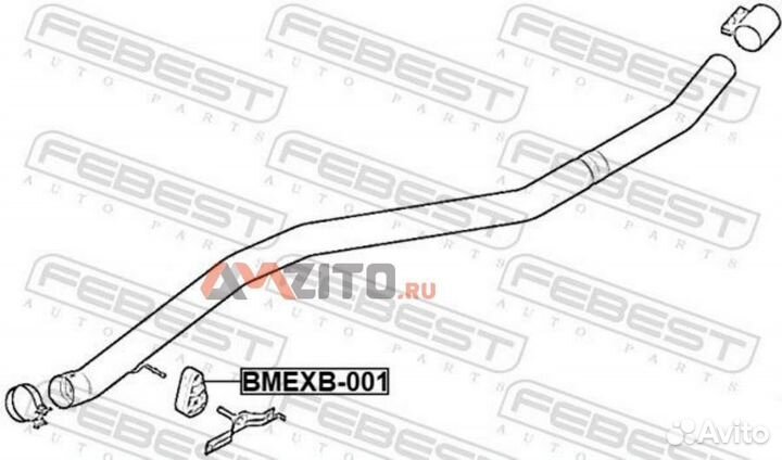 Febest bmexb-001 Подвеска глушителя BMW